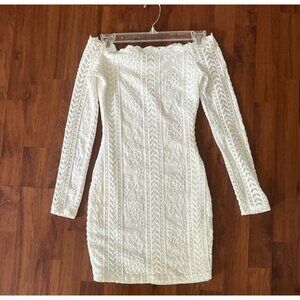 Off the shoulder Windsor dresss
